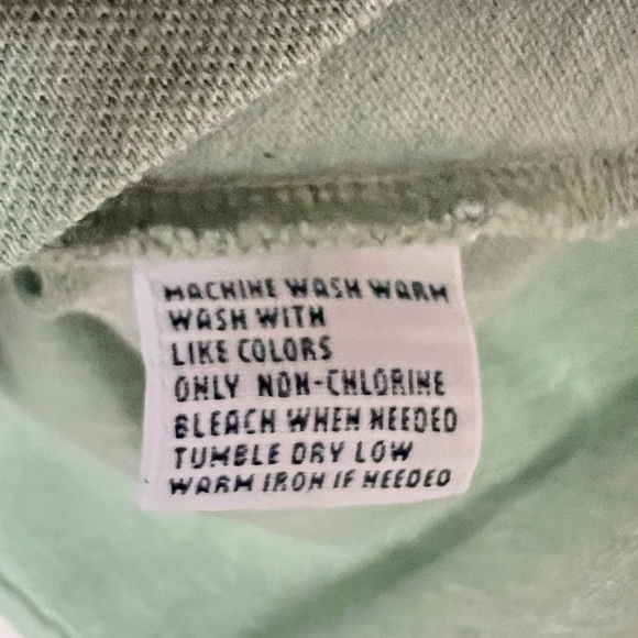 POLO GOLF Ralph Lauren Pima Cotton Long Sleeve 3 Button Polo Shirt Sage Green XL - Picture 8 of 8